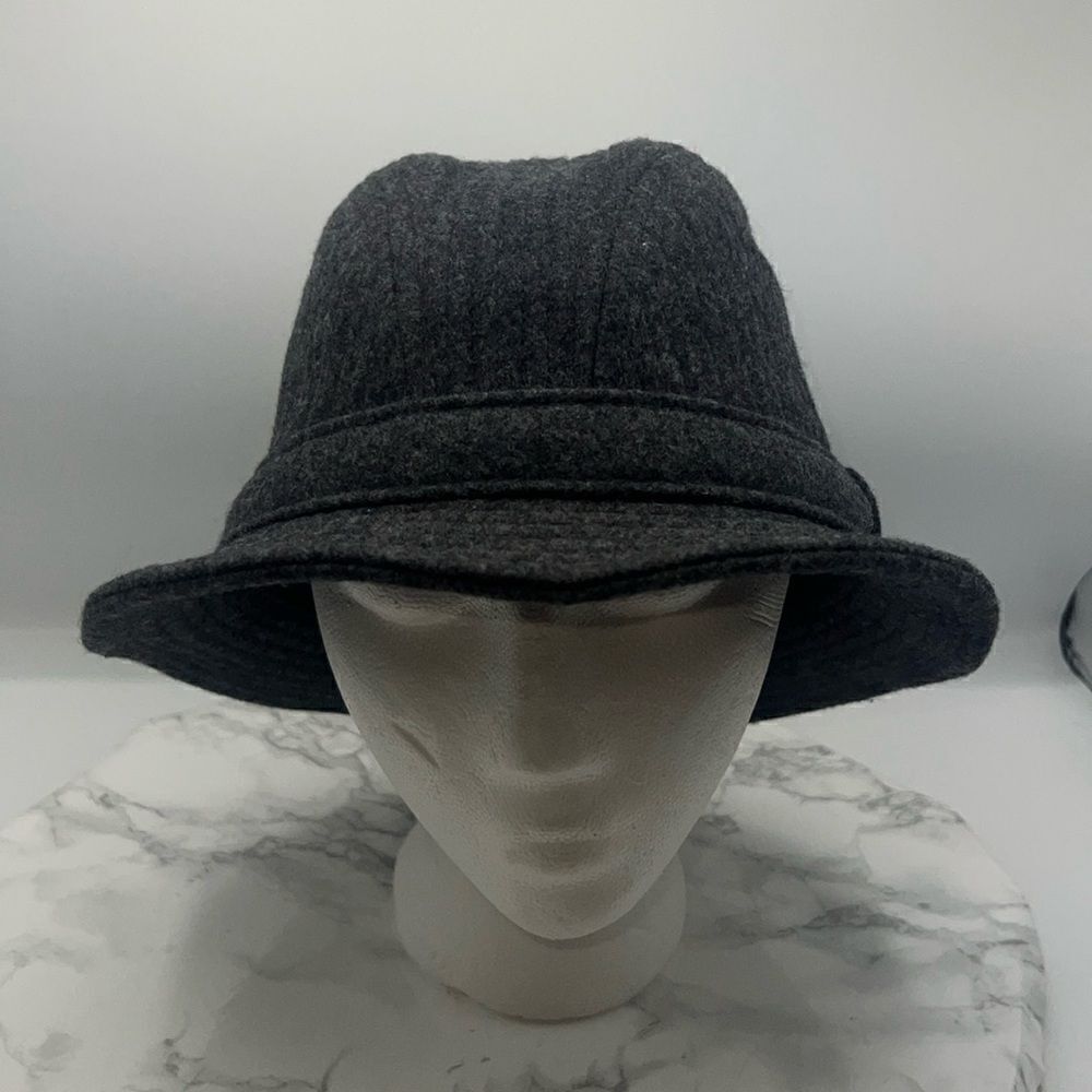 PENDLETON Grey Wool Bucket Hat-L - Picture 4 of 6
